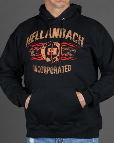 Image of Mens Zip-Up Hoodie - Built Fast Bagger Zip Up Hoodie