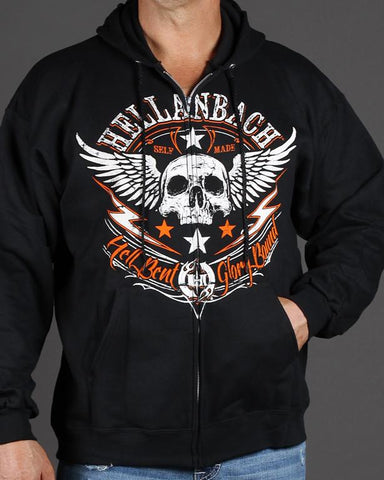 Image of Mens Zip-Up Hoodie - Glory Bound Zip-Up Hoodie