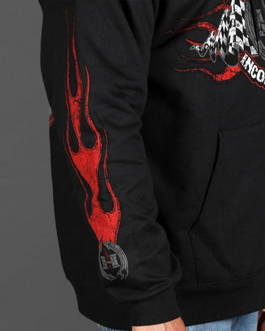 Image of Mens Zip-Up Hoodie - What Goes Around Comes Around Zip-Up Hoodie