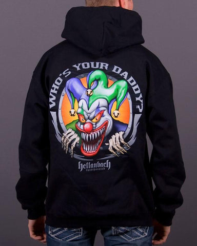 Image of Mens Zip-Up Hoodie - Who's Your Daddy? Full-Zip Up Hoodie