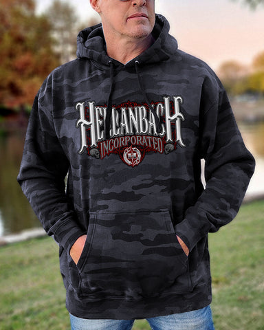 Image of Work Hard Hooded Pullover