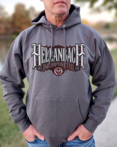 Image of Work Hard Hooded Pullover