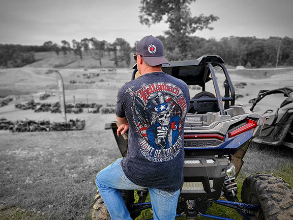 Home of the Free Because of the Brave Mineral Washed T