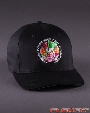 Ballcaps - Whos Your Daddy? Solid Flexfit Hat
