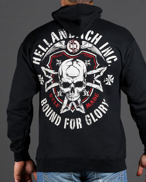 Mens Hoodie - Bound For Glory Hooded Pullover