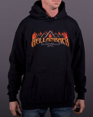 Image of Mens Hoodie - Burning Ace Hooded Pullover