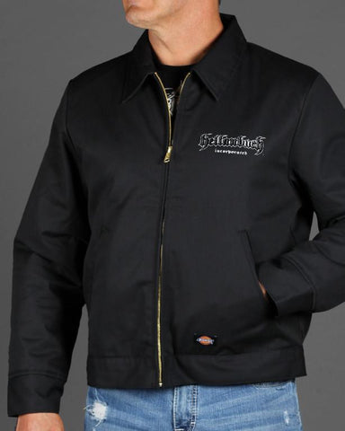 Image of Mens Jacket - Dickies Insulated Jacket W/Carbon Fiber Patterned Patch
