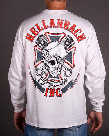 Image of Mens LS T-Shirt - Ride Till You Die Long Sleeve