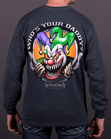 Image of Mens LS T-Shirt - Who's Your Daddy? Long Sleeve