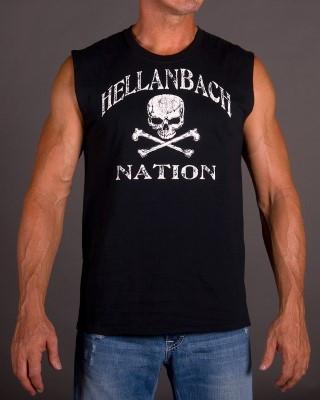 Image of Mens Sleeveless Shirt - Hellanbach Nation Sleeveless T