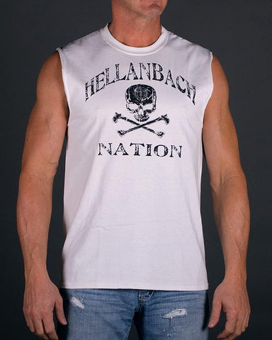Image of Mens Sleeveless Shirt - Hellanbach Nation Sleeveless T
