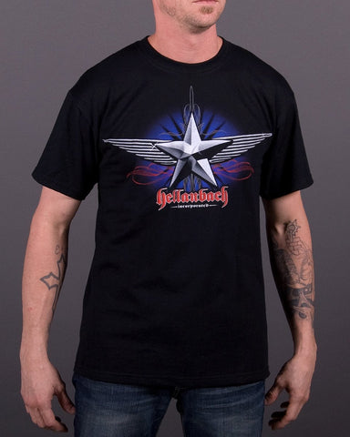 Image of Mens T-Shirt - Chrome Star T-Shirt