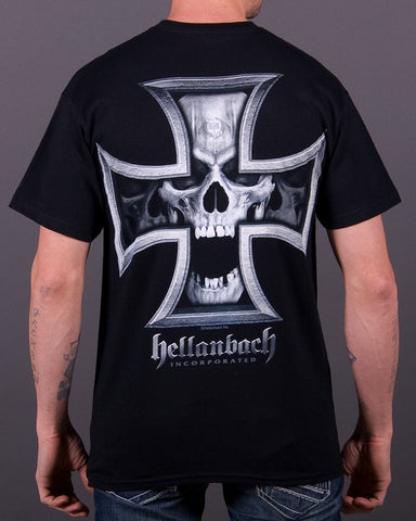 Image of Mens T-Shirt - Iron Skull T-Shirt