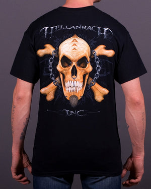 Mens T-Shirt - Pierced Skull T-Shirt