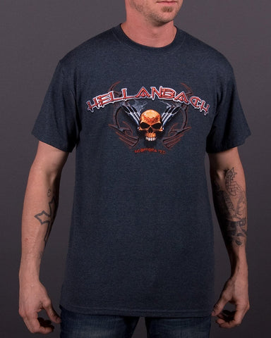 Image of Mens T-Shirt - Skull & Pipes T-Shirt