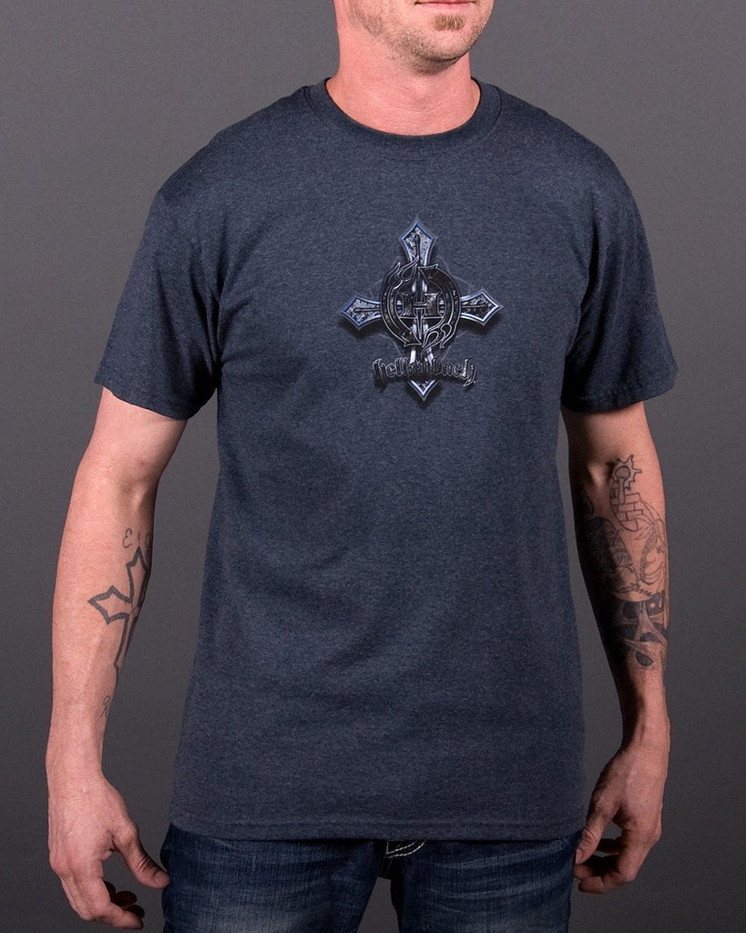 Mens T-Shirt - Stone Cross T-shirt