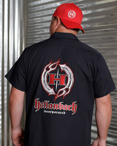 Hellanbach Inc. 3D Patch on Red Kap Industrial Work