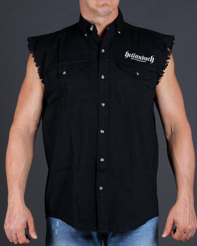 Image of Who's Your Daddy Sleeveless Denim